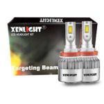 Xenlight H11 H8/H9 LED Headlights Bulbs with Targeting Beam-8,000Lm- Bulb and Kit -Cool White