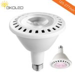 GKOLED 18W Full Spectrum LED Plant Grow Light Bulb for Indoor Plants and Greenhouse Hydroponic Flowring and Growing