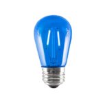Bulbrite 776564 LED2S14/BLU/FIL 2W LED S14 Sign Bulb, Blue