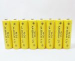 Solar Light AA Ni-CD 600mAh Rechargable Batteries (Pack of 8)