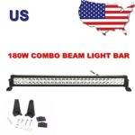 Primeprolight 180W 32″ Inch Led Light Bar Flood Spot Combo Beam Waterproof Work Off Road Lamp Bar