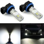JDM ASTAR Extremely Bright CSP Chipsets H11 H8 LED Bulbs for DRL or Fog Lights, Xenon White