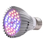 LONGKO 30W Full Spectrum Led Grow Light Bulb E27 Growing Plant Light Lamp for Indoor Garden Greenhouse Hydroponic