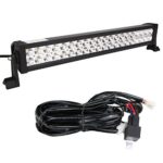 Led Light Bar, Senlips 22″ 120W Offroad Light Bar Flood Spot Combo Beam IP 67 Waterproof for Off-road Vehicle, ATV, SUV, UTV, 4WD, Jeep, Boat Wiring Harness