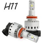 Best White LED Headlight Bulbs, H11 H8 H9 Led Headlight Kit, 6500K 80W IP67