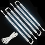 LED Concepts Under Cabinet & Closet Linkable LED Light Bars -ETL Listed Power Supply (12″ Inch -6PK, White)
