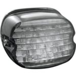 Kuryakyn 5438 Low Profile LED Taillight with Smoke Lens and License Plate Light