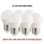 Ashia Light DC 12 volt LED Bulb E26 Screw Base Daylight 5000K Replaces 12 Volt 25 watt Incandescent Bulb,Low Voltage Light Bulbs for RV Camper Marine ( 6pcs-Pack)