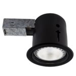 Bazz 410L11B Recessed LED Lighting Kit with Par30 Bulb Included, 5″, Black