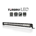 TURBRO SS-series Single Row Slim 5D Led Work Light Bar Combo Beam for Jeep 4X4 ATV UTV (1PCS 21″ 100W Flood Light)