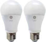 GE Lighting 65943 Dimmable LED A19 Light Bulb with Medium Base, 12-Watt, Soft White, 2-Pack