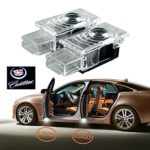 2Pcs Car Door Welcome Laser Led Light,YANF Logo Ghost Shadow Projector Lights Courtesy Step Lamps For Cadillac ATS SRX XTS