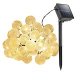 Cymas Outdoor String Lights Solar Decorative Light with 30 LED Crystal Ball for Outdoor, Garden, Patio, Deck Decoration