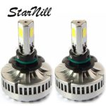 Starnill LED Headlight Conversion Kit – All Bulb Sizes – 40W 3600LM COB LED – Replaces Halogen & HID Bulbs