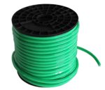 Vasten 30 Ft Green Cover Green Light LED Neon Rope Light 12V input Waterproof Resistant, Accessories Included – [Ideal For Christmas Lighting, Indoor / Outdoor Rope Lighting] [Ready to use] (Green)