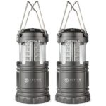 Active Research Water Resistant LED Lantern Portable 30 LED Flashlight, Battery Powered, (Pack of 2)