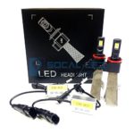 SOCAL-LED H11 H8 Fanless LED Conversion Kit 60W 6400LM 6000K Xenon White Car Headlight Bulbs