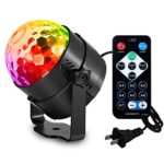 AOMEES Disco Party Strobe DJ Club Magic Lights Show Auto Sound Actived Toy Lights for Kids Birthday Party Bar DJ Ballroom Home Club Wedding Dancing Show Kids Birthday Gifts Or Children’s Night Lights