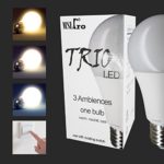 LED Bulb TRIO, Warm, Soft White and Daylight White All in One light bulb, 10W E27, Best for Changing Home Scenes