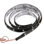 Water & Wood White 60CM 30 SMD LED Flexible Strip Car Auto Grill Light Lamp Bulb 12V Waterproof