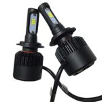 GZXY All-in-One Car H7 LED Headlight Conversion Kit 72W 8000 Lumens Super Brightness 6500K CSP Chips 1 Yr Warranty H7