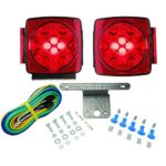 Blazer International Trailer & Towing Accessories C7425 LED Submersible Trailer Light Kit with Integrated Back-Up, 1 Kit