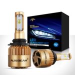 Auxbeam LED headlights F-S3 Series 9006 LED Headlight Bulbs with 2 Pcs of Conversion Kits 72W 8000LM PHILIPS CSP Chips Fog Light – 1 Year Warranty