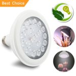 LED Growing lamp,Plant Lamp for Greenhouse Hydroponic Aquatic Indoor Plants(E26 18W)