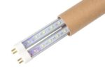 2 Pack of LightWise LWL18T523BF LED 2Ft 18W Tubes with Half/Half of White and Red to Retrofit for F24T5HO Fluo. Tube from your T5 Grow Lights Directly