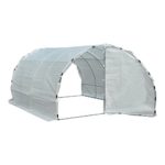 White Walk In Portable Greenhouse 13′ x 9.5′ x 6.5′ Outdoor Plant Gardening