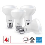 BR20 LED Light Bulbs Dimmable, 7W (50W equivalent), 2700K, 500 Lumens, CRI 90+, (4 Pack), UL Listed, Energy Star Certified