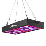JCBritw LED Grow Light Panel Full Spectrum with UV & IR 30W Growing Lamps Aluminum Made with Extendable Jack for Veg and Flowering Hydroponic Indoor Greenhouse Planting