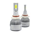 All in One 100W 10000LM CREE LED Headlight DRL Kit/High/Low Beam/Fog Lamp Kit Light Bulbs White 9005 9006 9007 H4 H10 H11 H13 (9005, White)