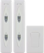 GE 17528 Wireless Remote Control LED Light Bars, White, 2-Pack