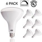 Sunco Lighting 6 PACK – BR40 LED 17WATT (100W Equivalent), 5000K Daylight, DIMMABLE, Indoor/Outdoor Lighting, 1400 Lumens, Flood Light Bulb- UL LISTED