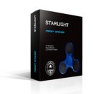 Fidget Spinner LED Lights Glow in the Dark Amazing Patterns Stress Reliever High Speed Perfect for Anxiety ADHD Kill Time with LED by Starlight
