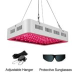 Led Grow Light 600W,with Adjustable Hanger,Newly SMD Powerful Full Spectrum Plant Growing Light with UV/IR for Veg and Flower