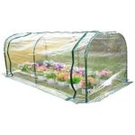 Greenhouse 7′ x 3′ x 2.6′ Outdoor Green House Gardening Plant