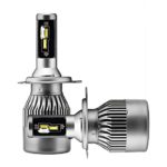 9003 LED Headlight Bulb,Extremely Bright Seoul CSC-Chipsets,80W 9600Lm/6000K Support H4/HB2/9003