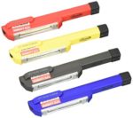 Nebo Larry C COB LED Work Light Magnetic Clip High-power 170 Lumen COB Led, Yellow, Red, Grey, Blue 4-pack