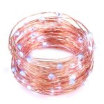 String Lights,Oak Leaf 2 Set of 4.9 Feet Cool White Micro 30 LED String Starry Lights for DIY,Home,Party,Wedding Centerpiece or Table,CR2032 Batteries
