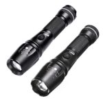 Flashlights, Hausbell T6 LED Flashlights Set Torch Adjustable Focus Zoomable Tactical Flashlight (T6-C & T6-D)