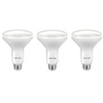 Philips 464198 65W Equivalent Soft White Dimmable BR30 LED Light Bulb (3 Pack)