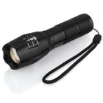 EaseBuy LED Flashlight Rechargeable Tactical Handheld Flashlight with 18650 Battery and Charger