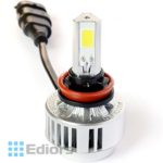 Ediors® Super Brights Three Sides 360 Degrees Emitting LED Headlight Conversion Kit, 72W 6600LM 3000K 6000K COB CREE LED Replaces Halogen & HID Bulbs (H8/H9/H11, 6000W – Cool White)