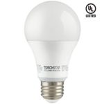 Garage Door Opener LED Bulb, 100W Equivalent LED A19 Light Bulb, 1600 Lumens Ultra-Bright, 5000K Daylight, Non-Dimmable, Standard E26 Medium Base, UL-listed, Damp Location rated
