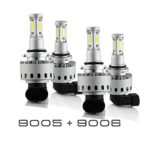 9005+9006 Combo 200W 20000LM CREE LED Headlight Kit High & Low Beam Light Bulbs 3 Year Warranty