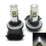 50W Headlights LED Super White Bulbs for 1993-2016 Polaris Sportsman Ranger RZR H-11