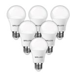 SOLLED A19 LED Bulb, LED Light Bulbs 100W Equivalent (11W), Daylight (5000K), 1000LM, CRI80+, ETL Listed, E26 Non-Dimmable Light Bulbs – 6 Pack