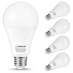 LOHAS LED Lights, A21 Bulb 23Watt LEDs (150-200Watt Light Bulbs Equivalent), Soft White LED Light Bulb 3000K,Energy Saving Bulbs,E26 Medium Base, 240° Beam Angle LED Lights Bulbs for Home(4 Pack)